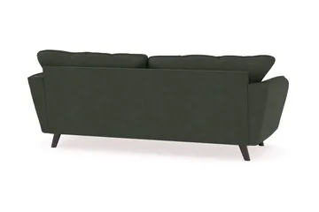 Trend Lyx 3-sits Manchestersoffa - Mörkgrön - Möbler - Vardagsrum - Soffor - 3-sits soffor