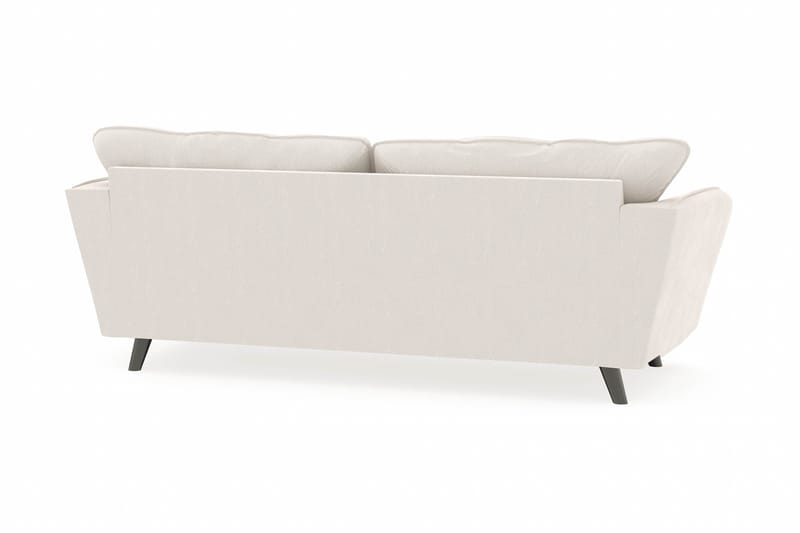 Trend Lyx 3-sits Sammetssoffa - Krämvit - Möbler - Vardagsrum - Soffor - Sammetssoffor