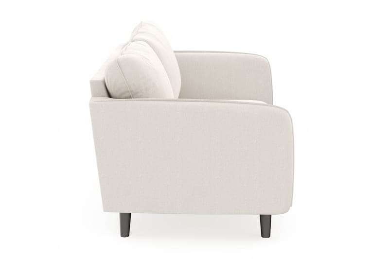 Trend Lyx 3-sits Sammetssoffa - Krämvit - Möbler - Vardagsrum - Soffor - Sammetssoffor