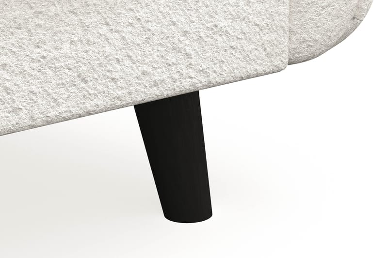 Trend Lyx 3-sits Soffa i Bouclé - Vit - Möbler - Vardagsrum - Soffor - 3-sits soffor