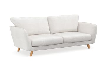 Trend Lyx 3-sits Soffa i Bouclé - Vit - Möbler - Vardagsrum - Soffor - 3-sits soffor