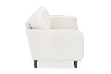 Trend Lyx 3-sits Soffa i Bouclé - Vit - Möbler - Vardagsrum - Soffor - 3-sits soffor