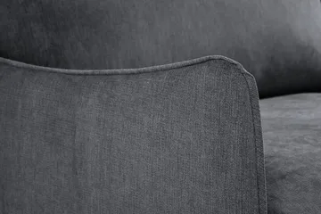Trend Lyx 3-sits Soffa - Mörkgrå/Ek - Möbler - Vardagsrum - Soffor - 3-sits soffor