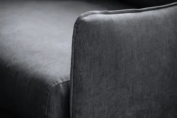 Trend Lyx 3-sits Soffa - Mörkgrå/Ek - Möbler - Vardagsrum - Soffor - 3-sits soffor