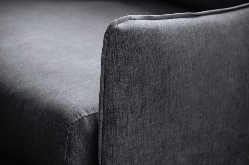 Trend Lyx 3-sits Soffa - Mörkgrå/Ek - Möbler - Vardagsrum - Soffor - 3-sits soffor