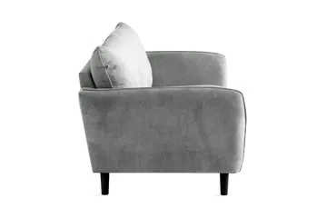 Trend Lyx 3-sits Tygsoffa - Grå - Möbler - Vardagsrum - Soffor - 3-sits soffor