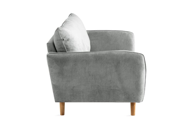 Trend Lyx 3-sits Tygsoffa - Grå - Möbler - Vardagsrum - Soffor - 3-sits soffor