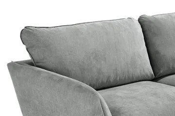 Trend Lyx 3-sits Tygsoffa - Grå - Möbler - Vardagsrum - Soffor - 3-sits soffor