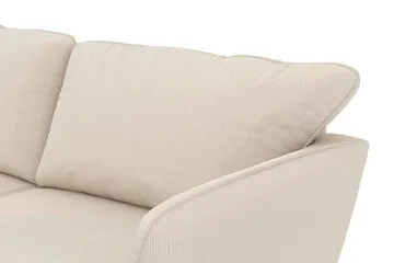 Trend Lyx 3-sits Vänstervänd L-formad Divansoffa i Manchester - Beige - Möbler - Vardagsrum - Soffor - Divansoffa & schäslong