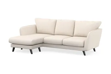 Trend Lyx 3-sits Vänstervänd L-formad Divansoffa i Manchester - Beige - Möbler - Vardagsrum - Soffor - Divansoffa & schäslong