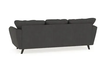 Trend Lyx 3-sits Vänstervänd L-formad Divansoffa i Manchester - Mörkgrå - Möbler - Vardagsrum - Soffor - Divansoffa & schäslong