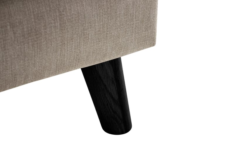 Trend Lyx 3-sits Vänstervänd L-formad Divansoffa i Tyg - Beige - Möbler - Vardagsrum - Soffor - Divansoffa & schäslong