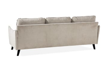 Trend Lyx 3-sits Vänstervänd L-formad Divansoffa i Tyg - Beige - Möbler - Vardagsrum - Soffor - Divansoffa & schäslong