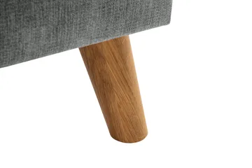 Trend Lyx 3-sits Vänstervänd L-formad Divansoffa i Tyg - Grå - Möbler - Vardagsrum - Soffor - Divansoffa & schäslong