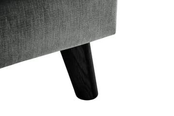 Trend Lyx 3-sits Vänstervänd L-formad Divansoffa i Tyg - Grå - Möbler - Vardagsrum - Soffor - Divansoffa & schäslong