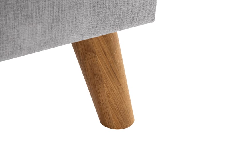 Trend Lyx 3-sits Vänstervänd L-formad Divansoffa i Tyg - Ljusgrå - Möbler - Vardagsrum - Soffor - Divansoffa & schäslong