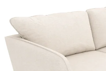 Trend Lyx 4-sits Högervänd L-formad Schäslongsoffa i Tyg - Beige - Möbler - Vardagsrum - Soffor - Divansoffa & schäslong