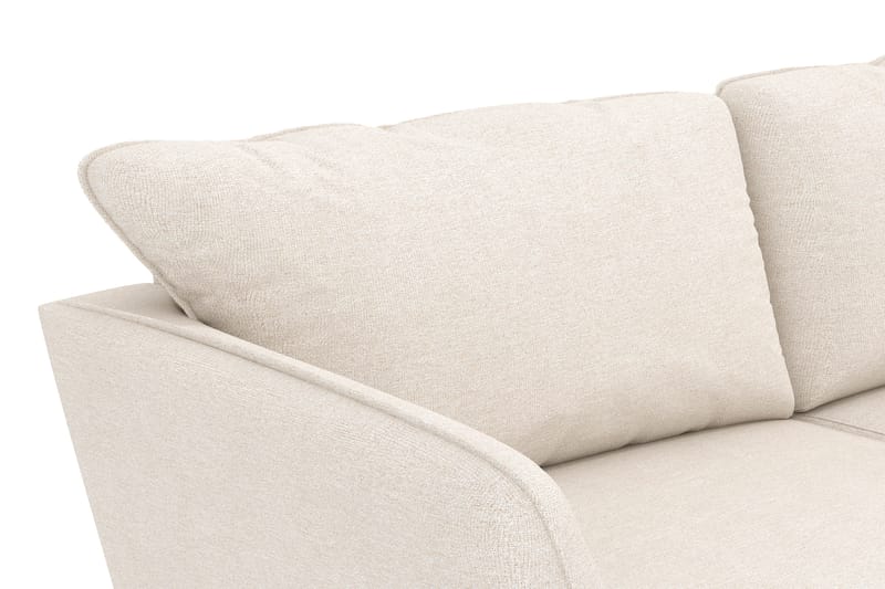 Trend Lyx 4-sits Högervänd L-formad Schäslongsoffa i Tyg - Beige - Möbler - Vardagsrum - Soffor - Divansoffa & schäslong