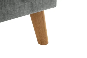 Trend Lyx 4-sits Högervänd L-formad Schäslongsoffa i Tyg - Grå - Möbler - Vardagsrum - Soffor - Divansoffa & schäslong
