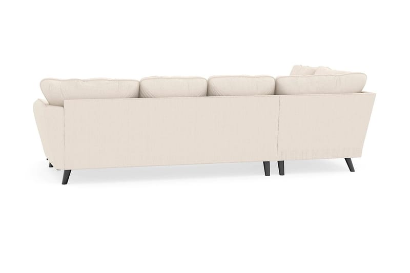 Trend Lyx 4-sits Högervänd U-formad Soffa med Divan och Schäslong i Manchester - Beige - Möbler - Vardagsrum - Soffor - U-soffor