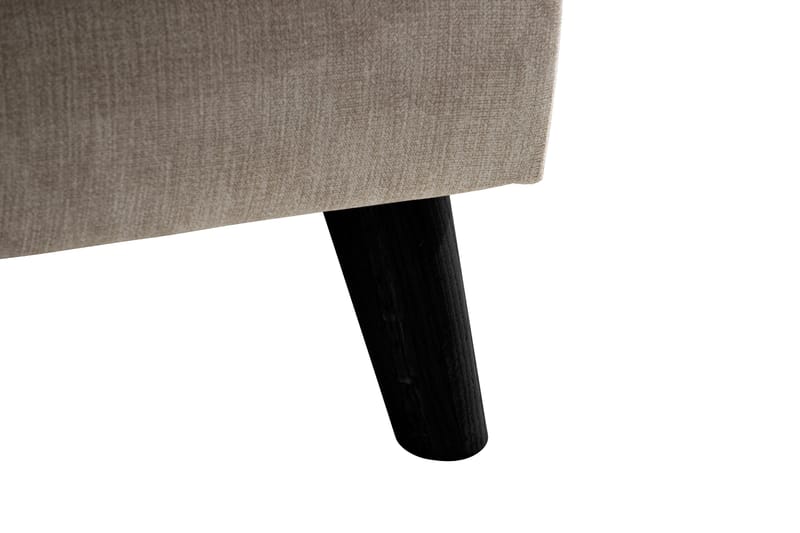 Trend Lyx 4-sits Högervänd U-formad Soffa med Divan och Schäslong i Tyg - Beige - Möbler - Vardagsrum - Soffor - U-soffor
