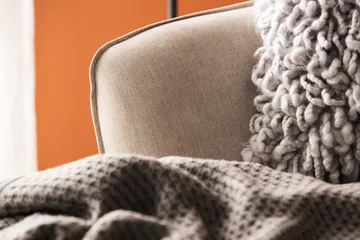 Trend Lyx 4-sits Högervänd U-formad Soffa med Divan och Schäslong i Tyg - Beige - Möbler - Vardagsrum - Soffor - U-soffor