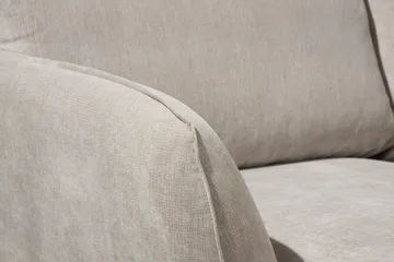 Trend Lyx 4-sits Högervänd U-formad Soffa med Divan och Schäslong i Tyg - Beige - Möbler - Vardagsrum - Soffor - U-soffor