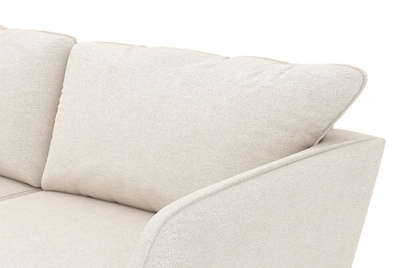 Trend Lyx 4-sits Högervänd U-formad Soffa med Divan och Schäslong i Tyg - Beige - Möbler - Vardagsrum - Soffor - U-soffor