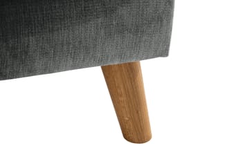 Trend Lyx 4-sits Högervänd U-formad Soffa med Divan och Schäslong i Tyg - Grå - Möbler - Vardagsrum - Soffor - U-soffor