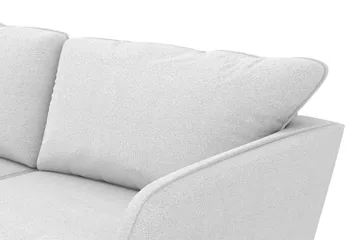 Trend Lyx 4-sits Högervänd U-formad Soffa med Divan och Schäslong i Tyg - Ljusgrå - Möbler - Vardagsrum - Soffor - U-soffor