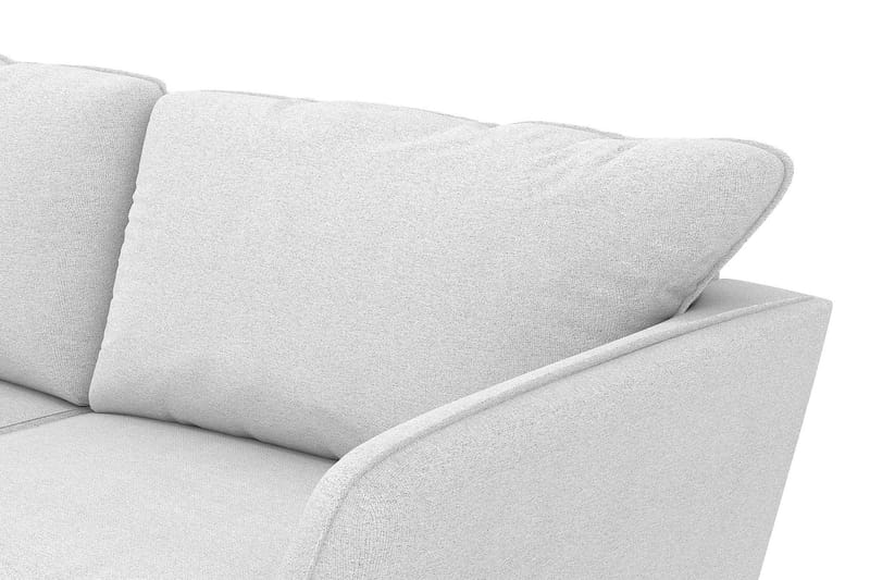 Trend Lyx 4-sits Högervänd U-formad Soffa med Divan och Schäslong i Tyg - Ljusgrå - Möbler - Vardagsrum - Soffor - U-soffor