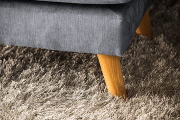 Trend Lyx 4-sits Högervänd U-formad Soffa med Divan och Schäslong i Tyg - Mörkgrå - Möbler - Vardagsrum - Soffor - U-soffor