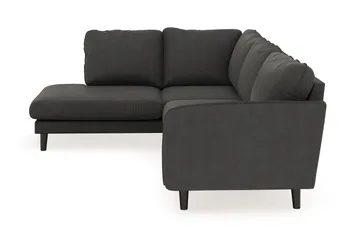 Trend Lyx 4-sits Vänstervänd L-formad Schäslongsoffa i Manchester - Mörkgrå - Möbler - Vardagsrum - Soffor - Divansoffa & schäslong