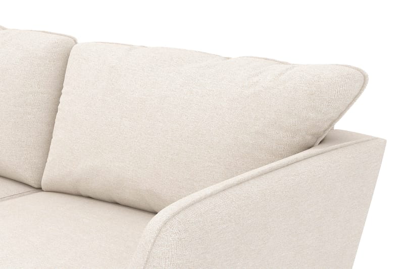 Trend Lyx 4-sits Vänstervänd L-formad Schäslongsoffa i Tyg - Beige - Möbler - Vardagsrum - Soffor - Divansoffa & schäslong