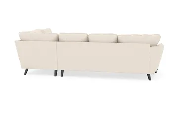 Trend Lyx 4-sits Vänstervänd U-formad Soffa med Divan och Schäslong i Manchester - Beige - Möbler - Vardagsrum - Soffor - U-soffor