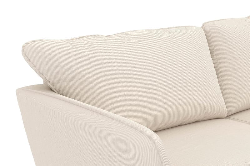 Trend Lyx 4-sits Vänstervänd U-formad Soffa med Divan och Schäslong i Manchester - Beige - Möbler - Vardagsrum - Soffor - U-soffor