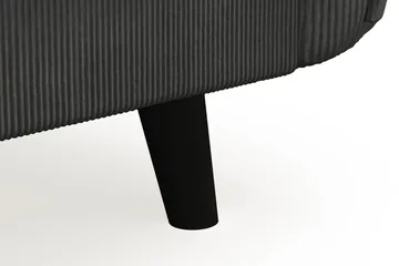 Trend Lyx 4-sits Vänstervänd U-formad Soffa med Divan och Schäslong i Manchester - Mörkgrå - Möbler - Vardagsrum - Soffor - U-soffor
