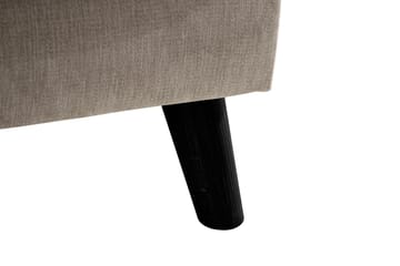 Trend Lyx 4-sits Vänstervänd U-formad Soffa med Divan och Schäslong i Tyg - Beige - Möbler - Vardagsrum - Soffor - U-soffor