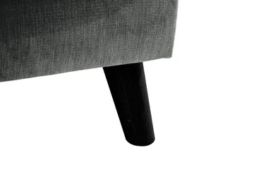 Trend Lyx 4-sits Vänstervänd U-formad Soffa med Divan och Schäslong i Tyg - Grå - Möbler - Vardagsrum - Soffor - U-soffor