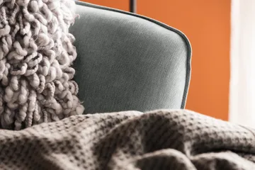 Trend Lyx 4-sits Vänstervänd U-formad Soffa med Divan och Schäslong i Tyg - Grå - Möbler - Vardagsrum - Soffor - U-soffor