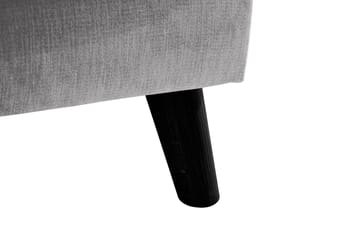 Trend Lyx 4-sits Vänstervänd U-formad Soffa med Divan och Schäslong i Tyg - Ljusgrå - Möbler - Vardagsrum - Soffor - U-soffor