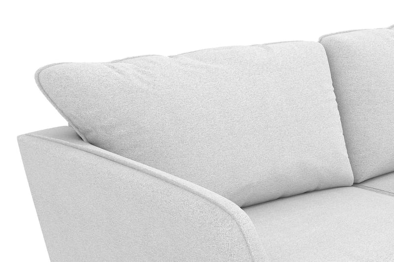 Trend Lyx 4-sits Vänstervänd U-formad Soffa med Divan och Schäslong i Tyg - Ljusgrå - Möbler - Vardagsrum - Soffor - U-soffor