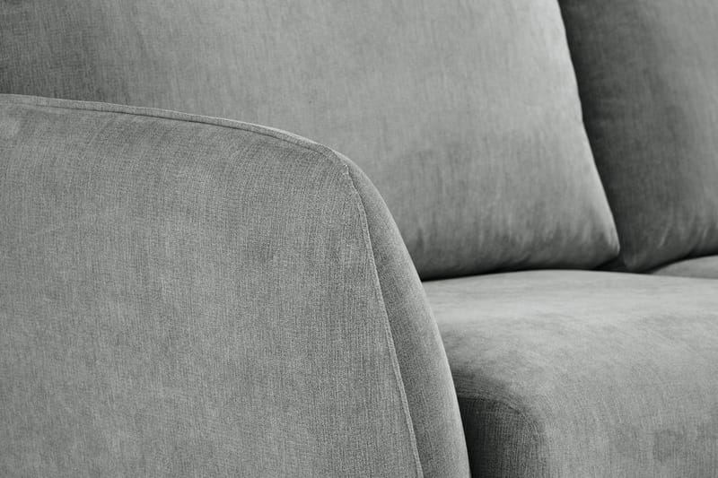 Trend Lyx 6-sits Vändbar L-formad Hörnsoffa i Tyg - Grå - Möbler - Vardagsrum - Soffor - Hörnsoffor