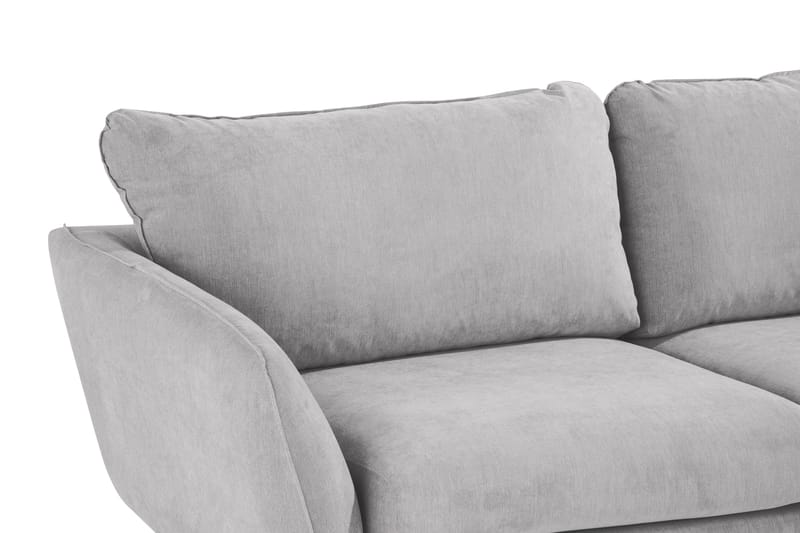 Trend Lyx 6-sits Vändbar L-formad Hörnsoffa i Tyg - Grå - Möbler - Vardagsrum - Soffor - Hörnsoffor