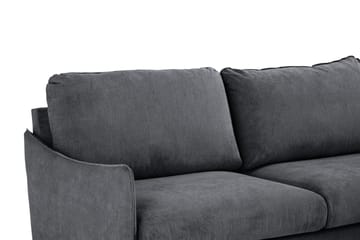 Trend Lyx Schäslongsoffa Höger - Mörkgrå/Ek - Möbler - Vardagsrum - Soffor - Divansoffa & schäslong
