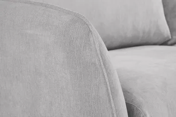 Trend Lyx Schäslongsoffa Vänster - Ljusgrå/Ek - Möbler - Vardagsrum - Soffor - Divansoffa & schäslong