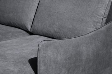 Trend Lyx U-soffa med Divan Höger - Mörkgrå/Svart - Möbler - Vardagsrum - Soffor - U-soffor
