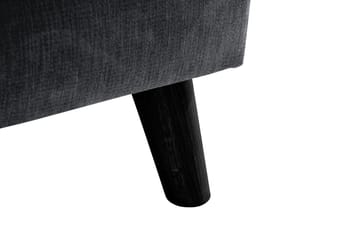 Trend Lyx U-soffa med Divan Höger - Mörkgrå/Svart - Möbler - Vardagsrum - Soffor - U-soffor
