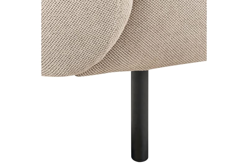 Tuka 2-sits Soffa i Tyg med Metallben - Beige|Grå|Svart - Möbler - Vardagsrum - Soffor - 2-sits soffor