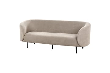 Tuka Soffa 3-sits - Beige/Svart/Grå - Möbler - Vardagsrum - Soffor - 3-sits soffor